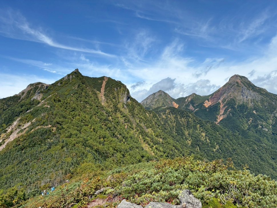⑦赤岳・中岳・阿弥陀岳