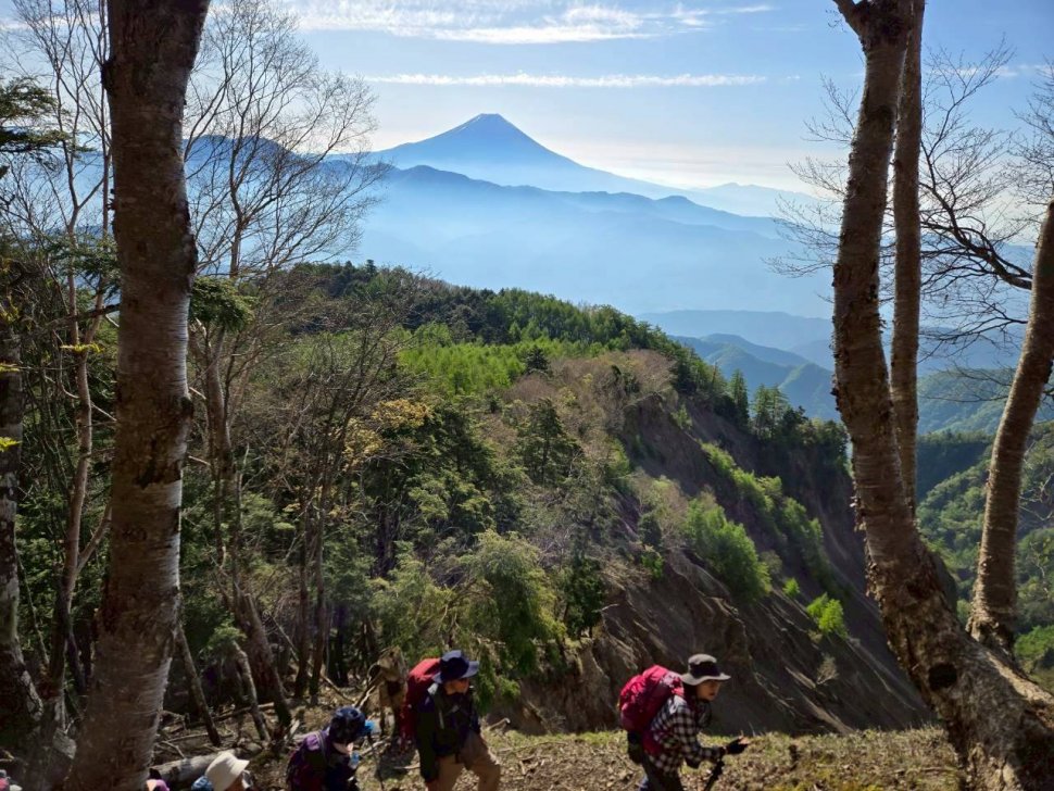 ナナイタガレからの富士山